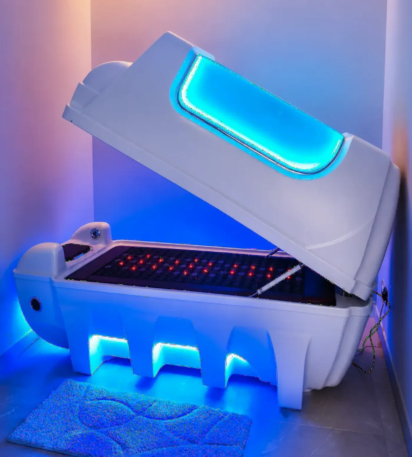 The PEMF therapy pod at Reset Wellness in Gurgaon