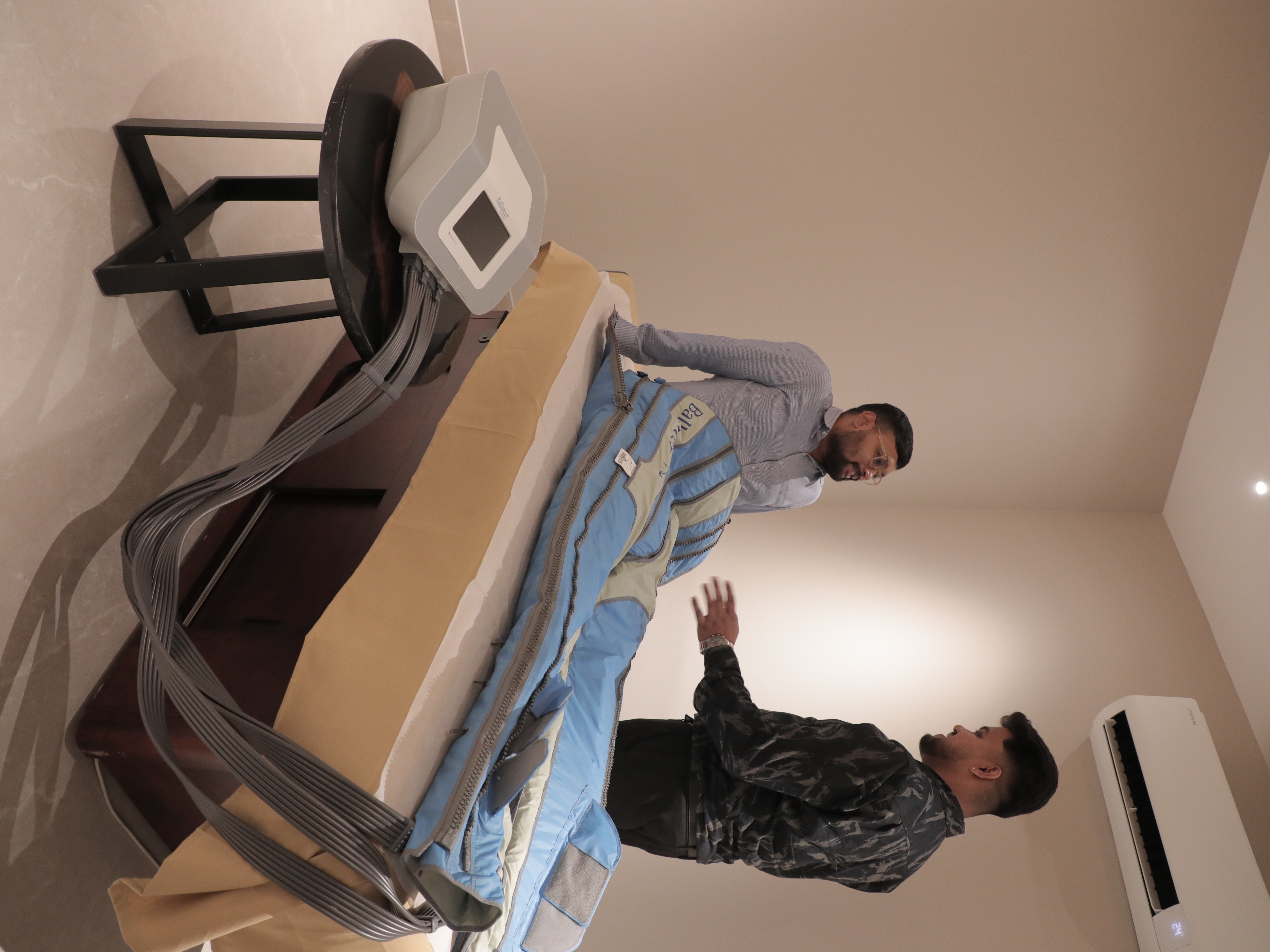 The clinical team at Reset Wellness reviewing a diagnostic session in Gurgaon