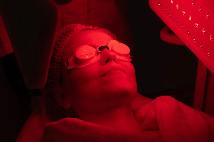 Red light therapy for skin and cellular renewal
